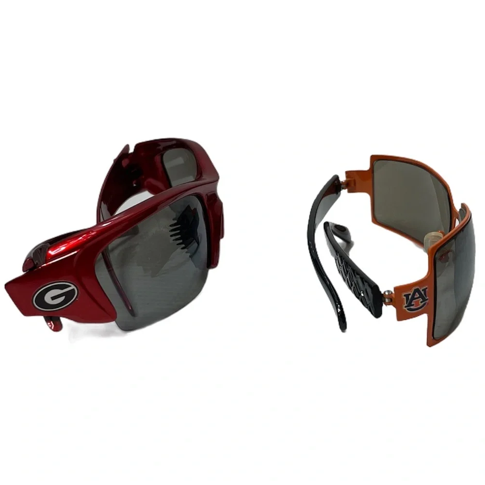 2 Pair Sunglasses Sports College Teams Georgia State & Auburn University Bundle